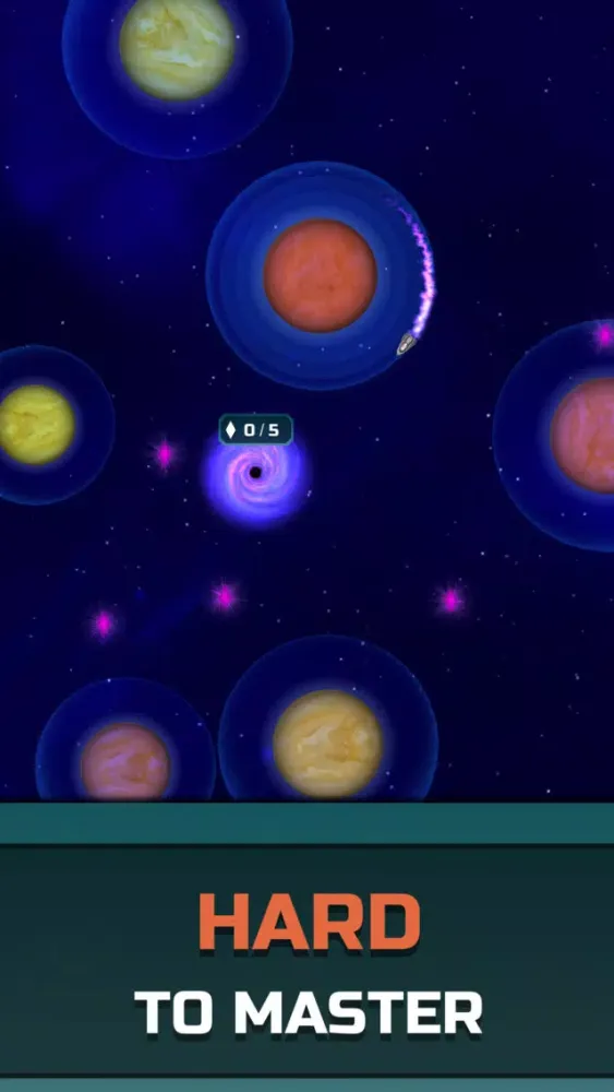Gravity Hop - Space Adventure سکرین شاٹس