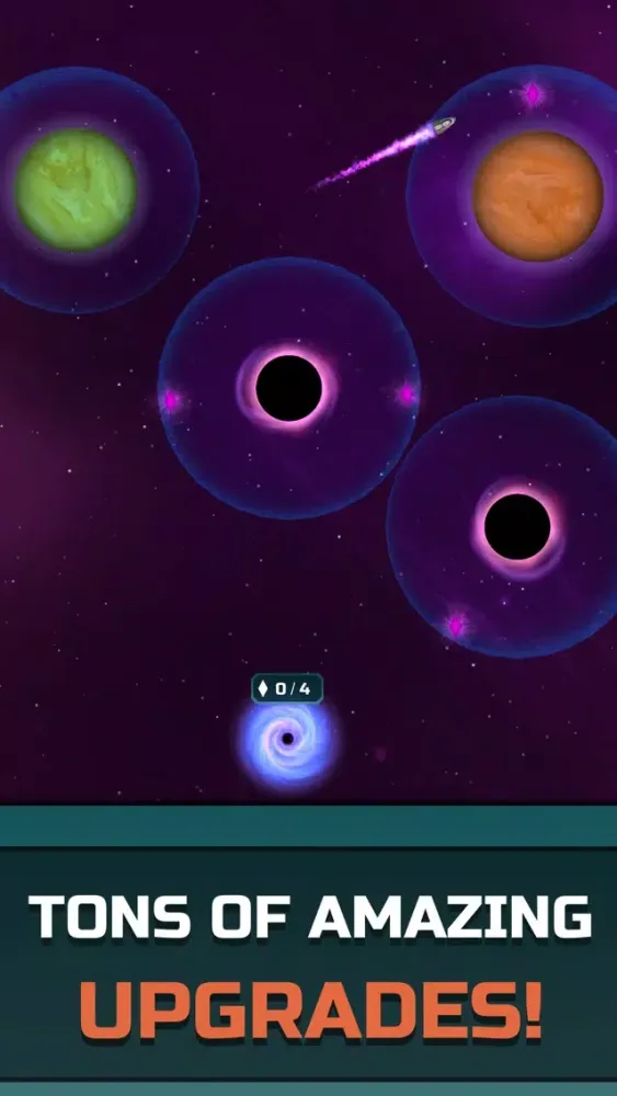 Gravity Hop - Space Adventure سکرین شاٹس
