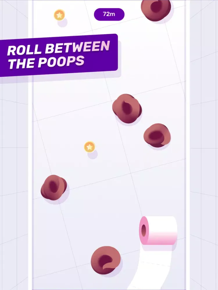 Toilet Paper Run iPad  سکرین شاٹس