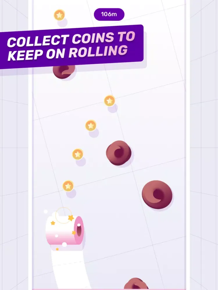 Toilet Paper Run iPad  سکرین شاٹس