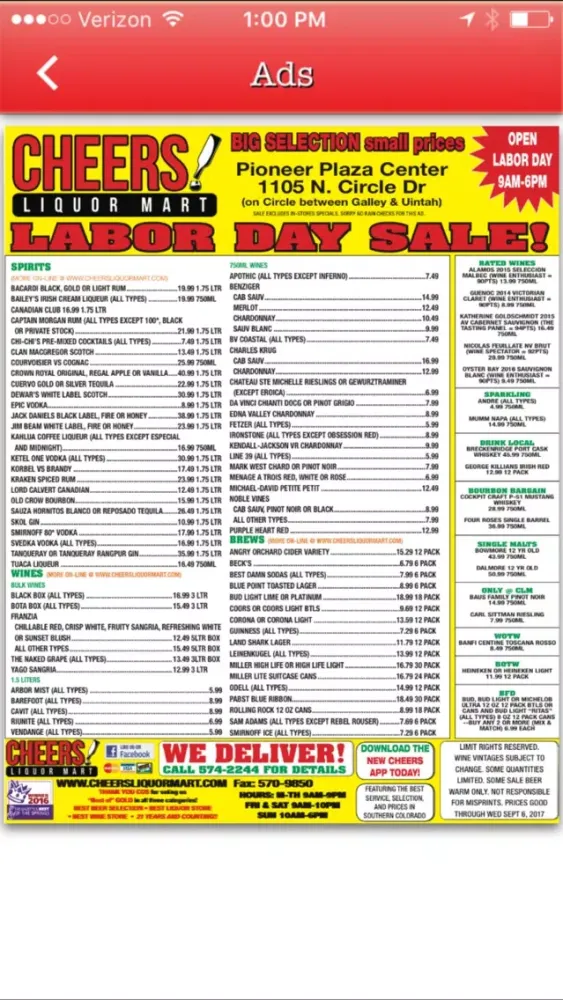 Cheers Liquor Mart Screenshots