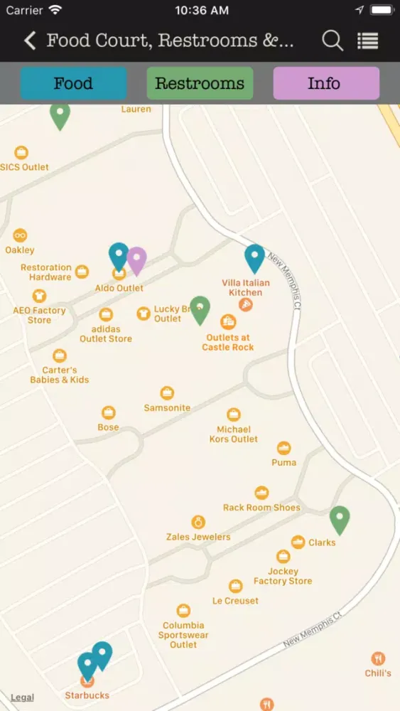 Outlets at Castle Rock स्क्रीनशॉट