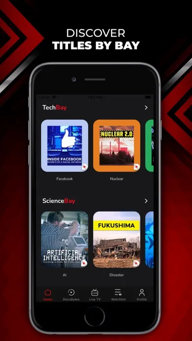 Zrzuty ekranu DocuBay - Watch Documentaries