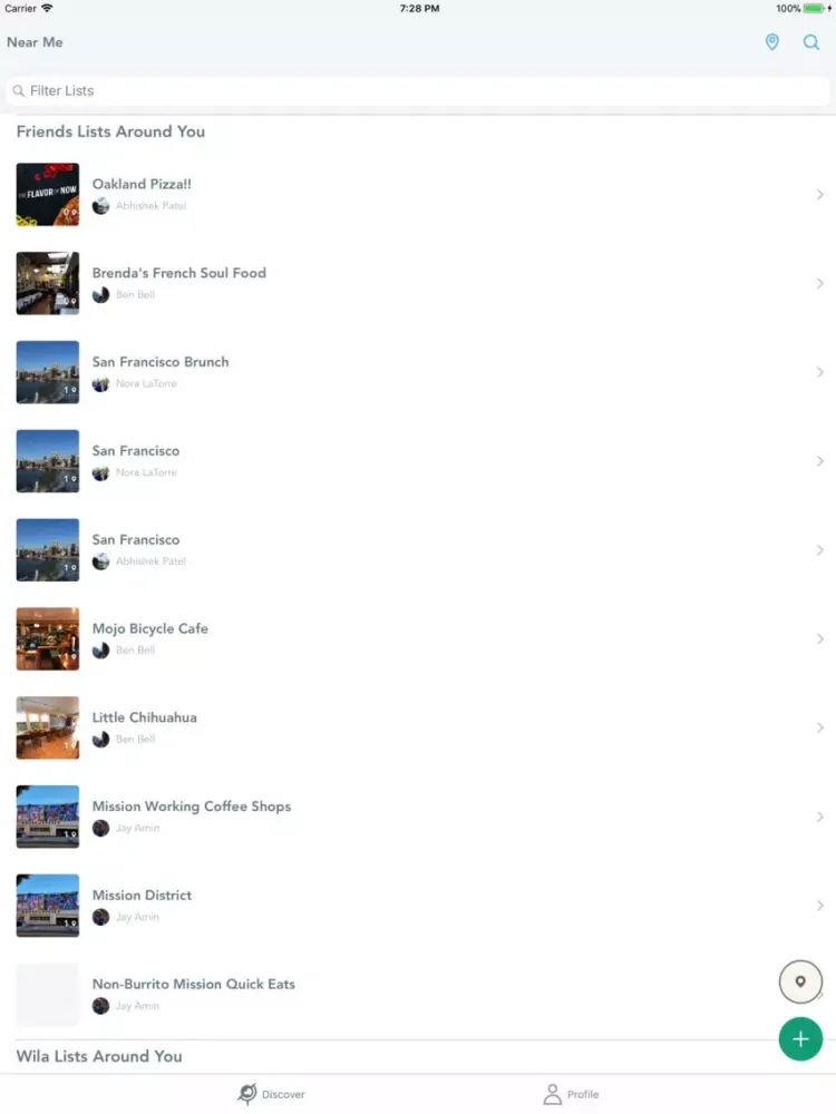 Wila iPad  Screenshots