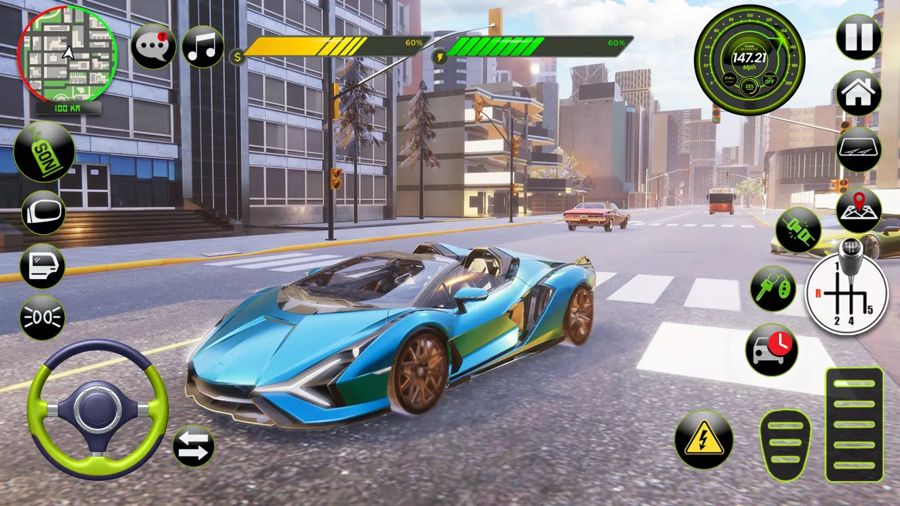 Car Game Simulator Racing Car Ekran Görüntüleri