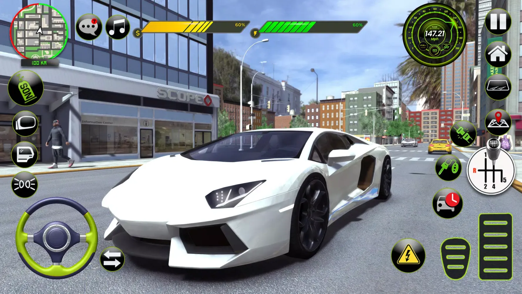 Car Game Simulator Racing Car Ekran Görüntüleri