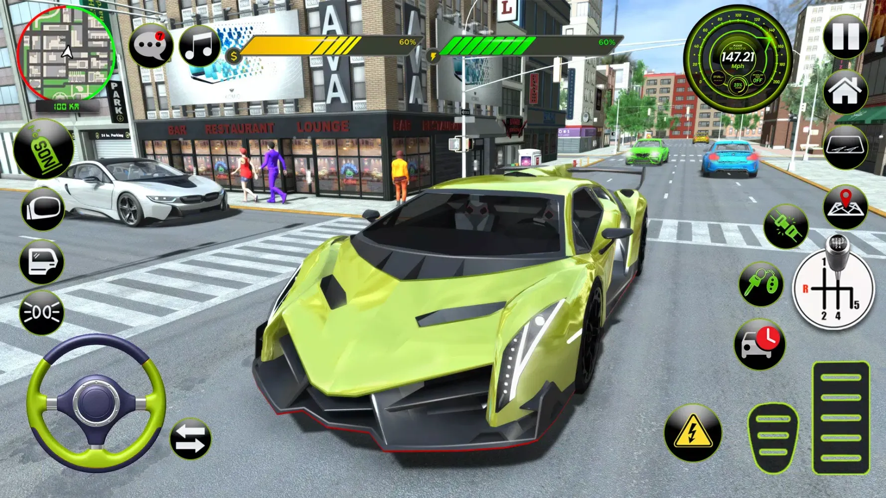 Car Game Simulator Racing Car Ekran Görüntüleri