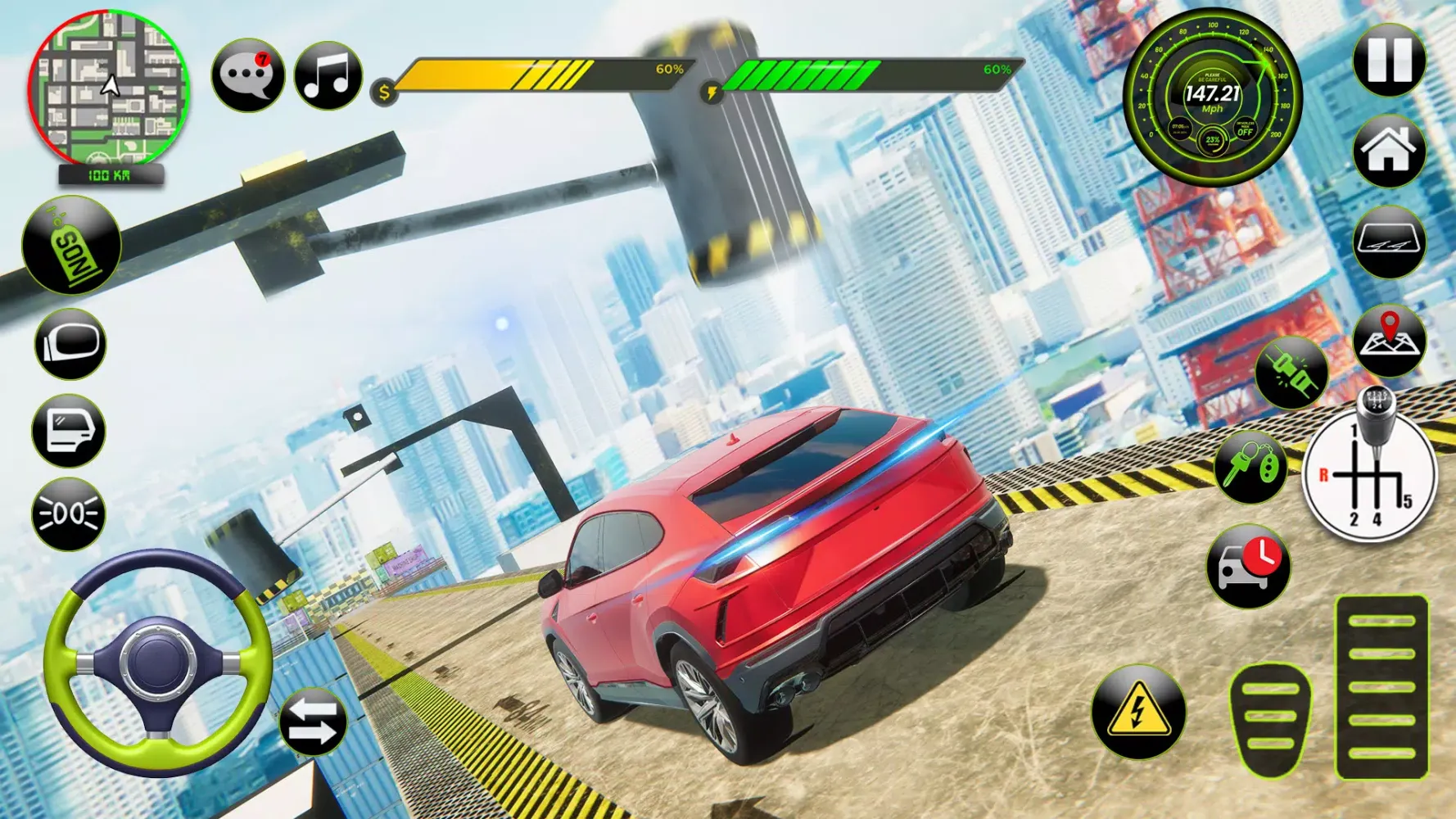 Car Game Simulator Racing Car Ekran Görüntüleri