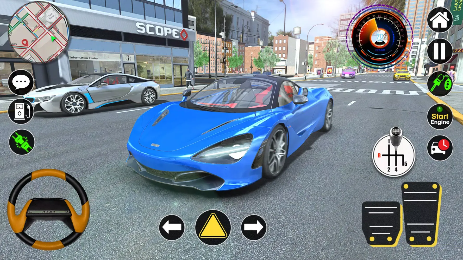 Capturas de pantalla de Car Simulator 3D & Car Game 3D