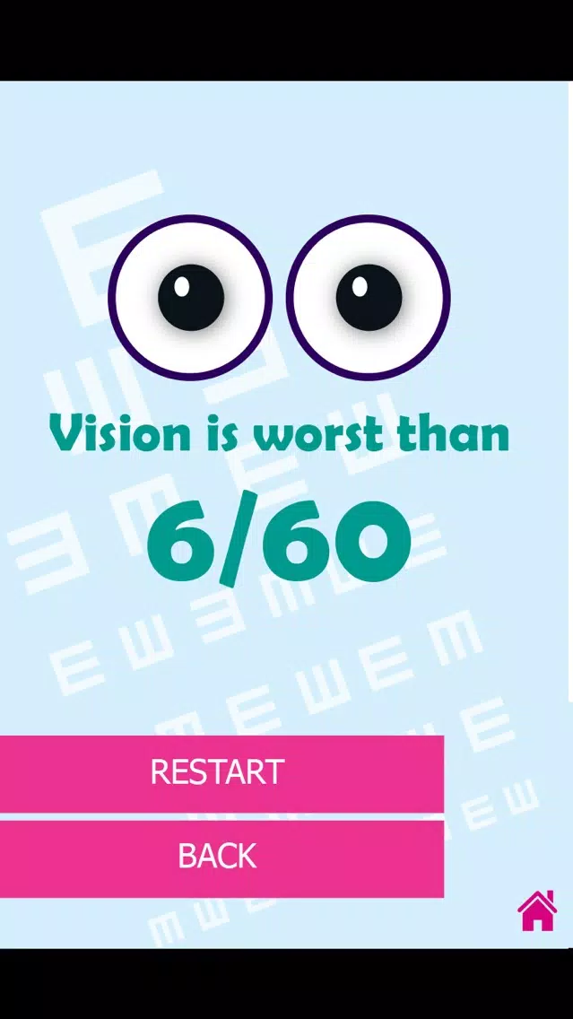 REST Rapid Eye Screening Test Screenshots