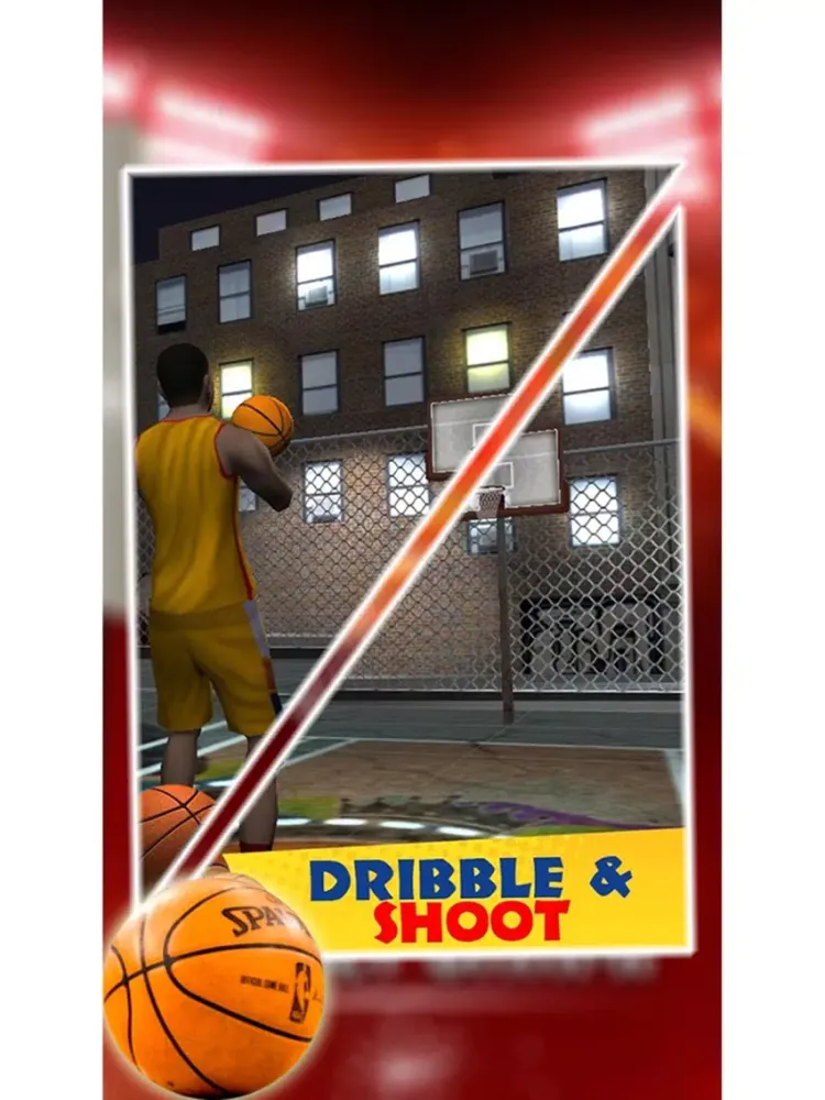 Real Street Basketball 3D iPad 应用截图