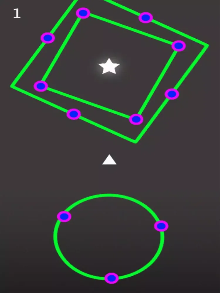 Tangkapan skrin Color Shapes: Endless Jump Game iPad 