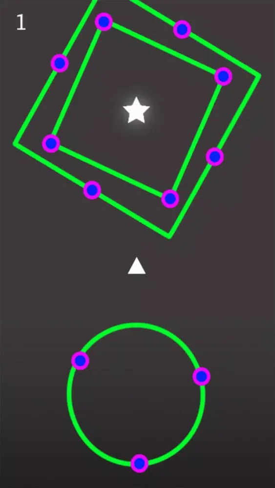 Tangkapan skrin Color Shapes: Endless Jump Game