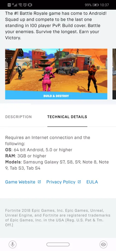 Epic Games Store Screenshots