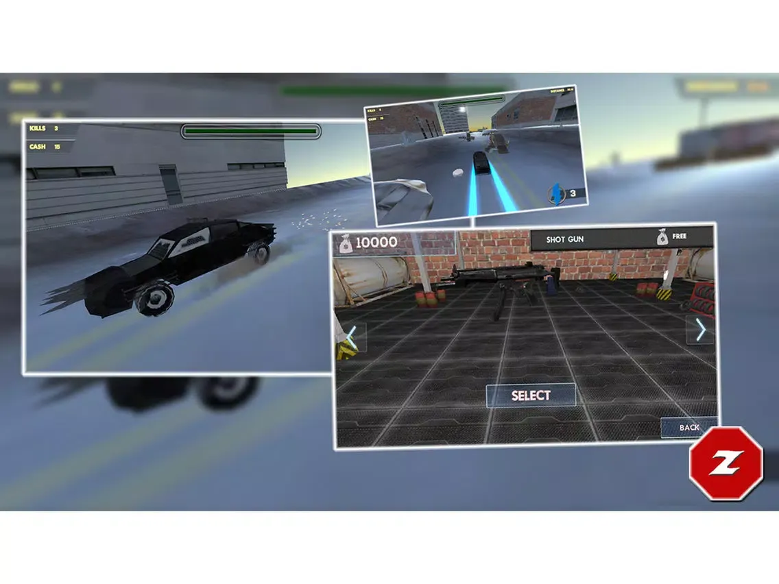 Captures d'écran de Zombie Highway Killer 2017 iPad 