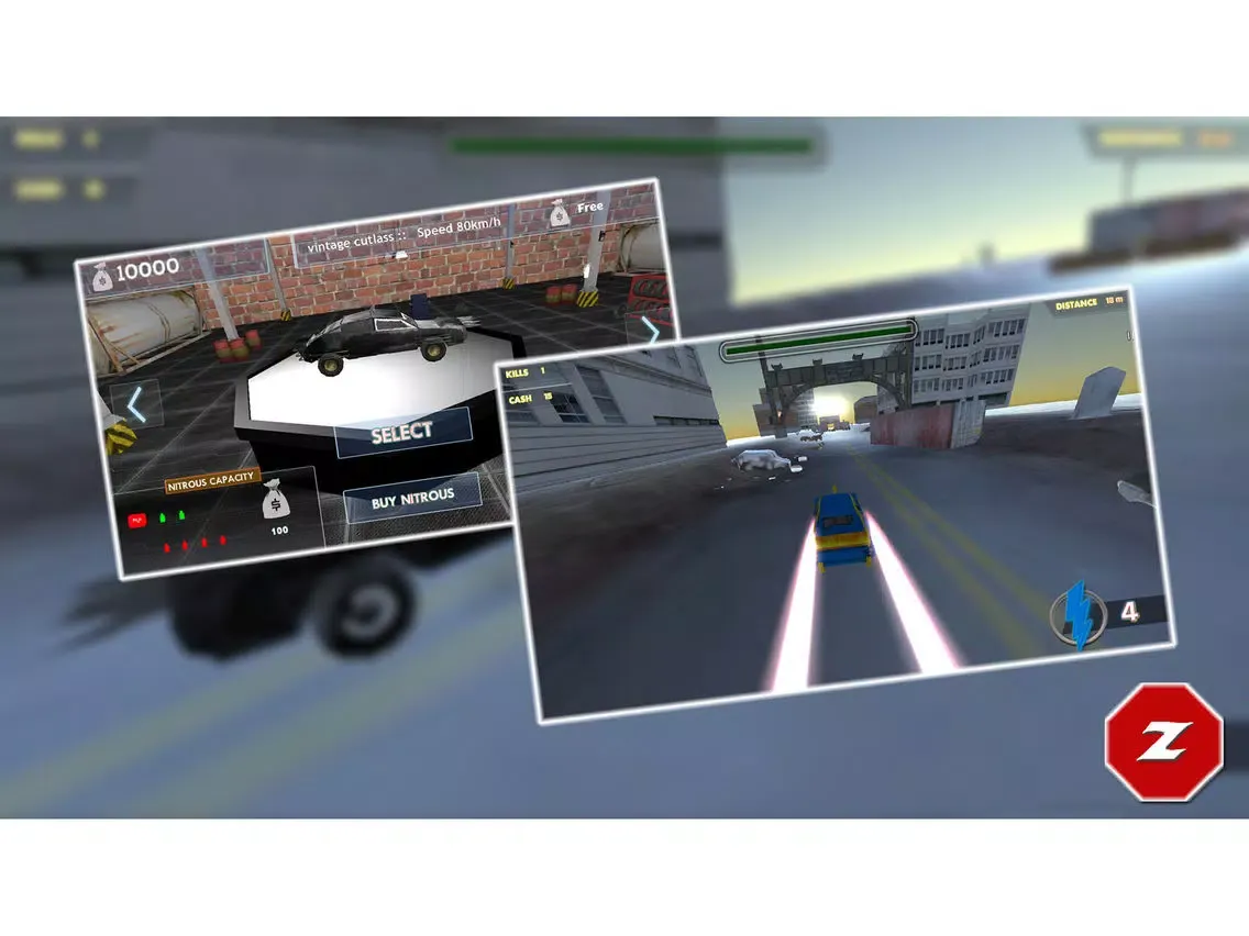 Captures d'écran de Zombie Highway Killer 2017 iPad 