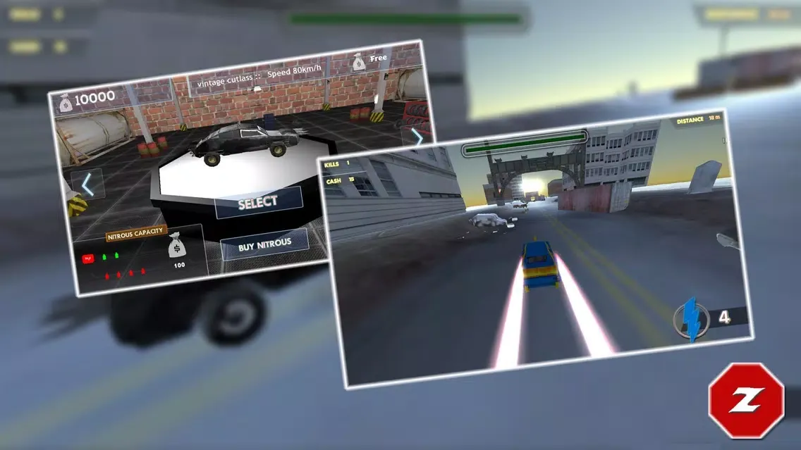 Captures d'écran de Zombie Highway Killer 2017