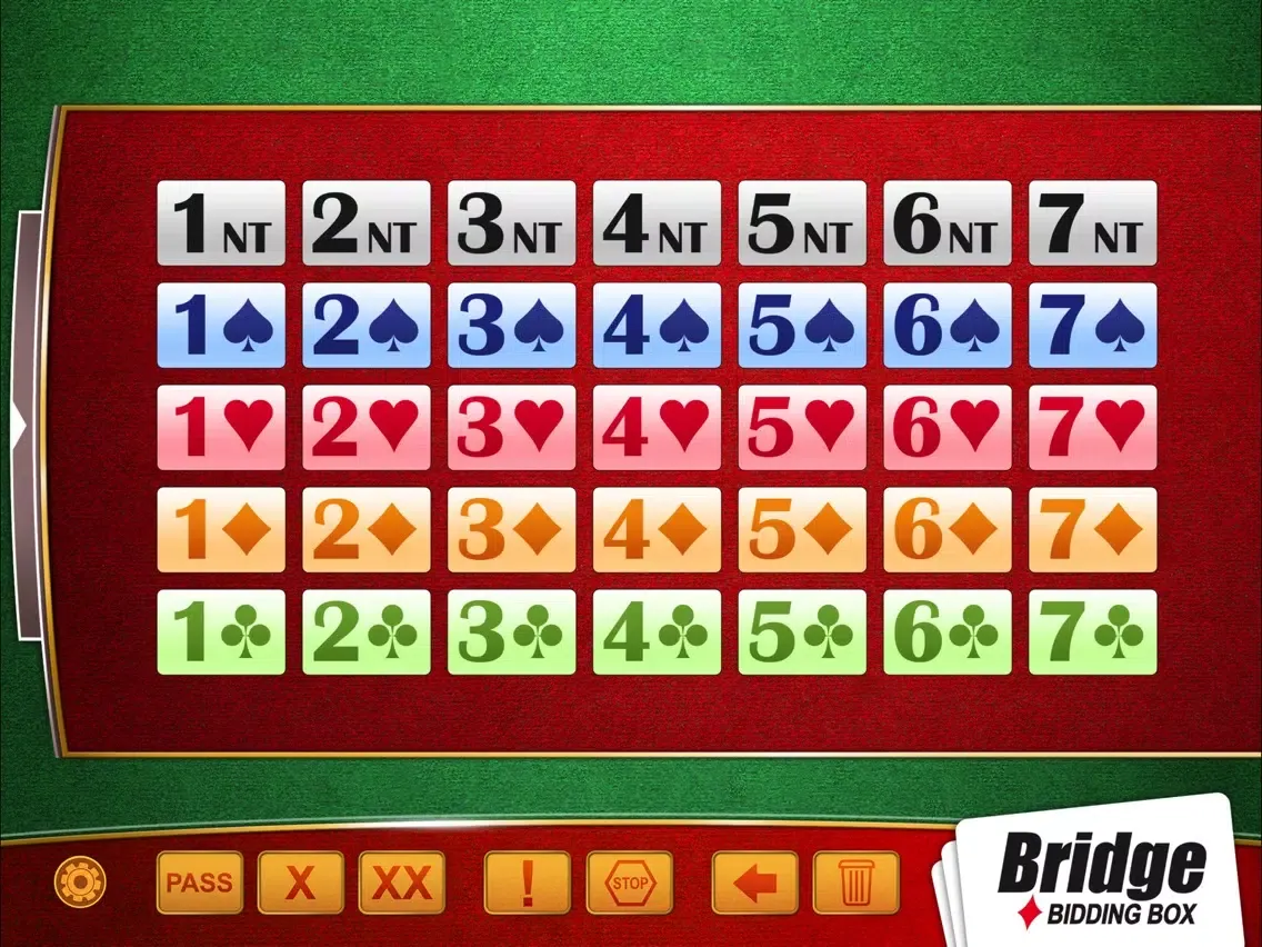تصاویر Bridge Bidding Box iPad 