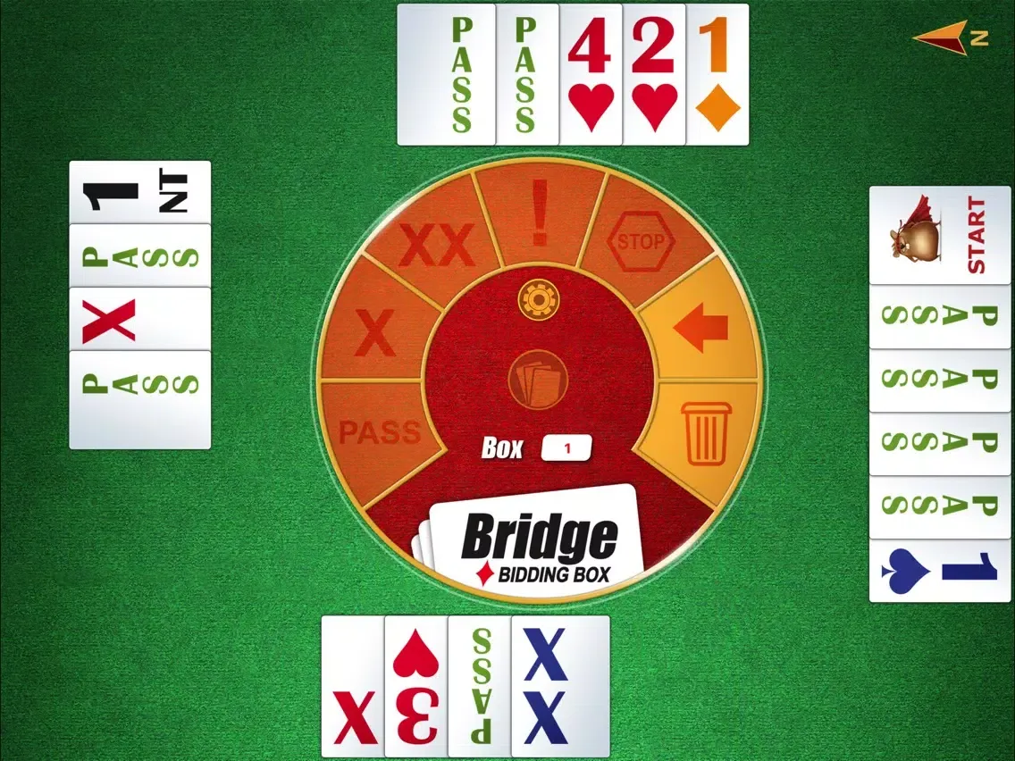 تصاویر Bridge Bidding Box iPad 