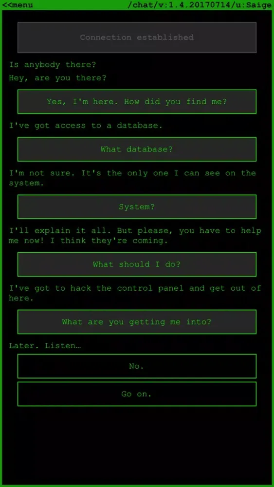 Saige Cyberpunk Adventure Game应用截图