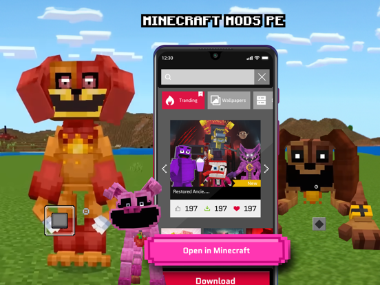Captures d'écran de Horror Mods for Minecraft PE iPad 