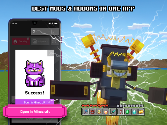 Captures d'écran de Horror Mods for Minecraft PE iPad 