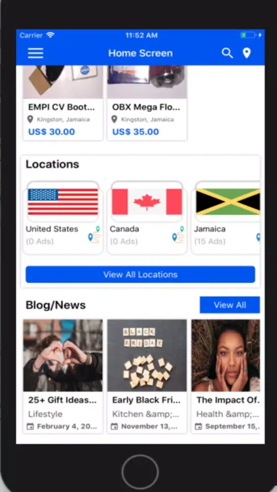 Capturas de tela do EpicLinx - #1 Classified Ads