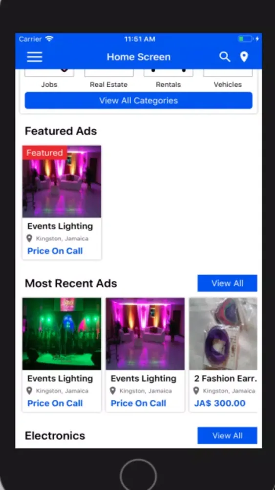 Capturas de tela do EpicLinx - #1 Classified Ads