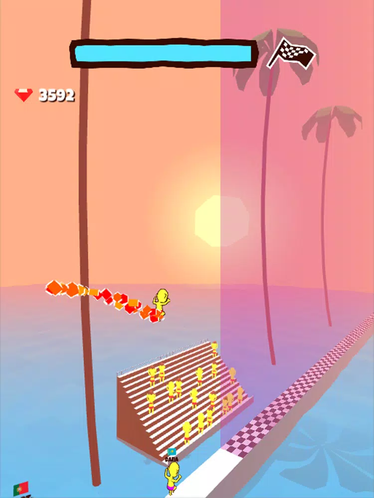 Double Jump 3D iPad  스크린샷