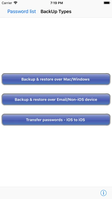 PassDiary Password Manager স্ক্রিনশট