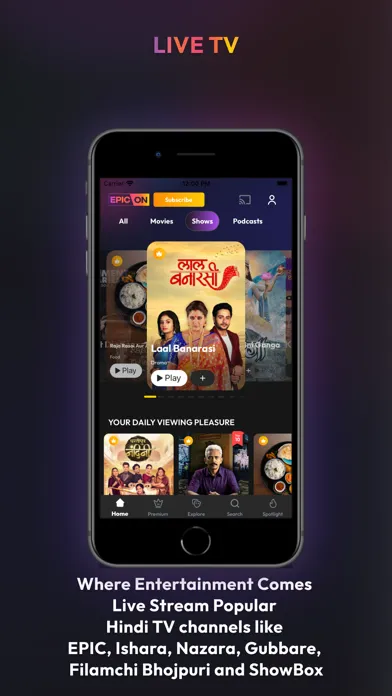 EPIC ON - Originals, Movies Ekran Görüntüleri