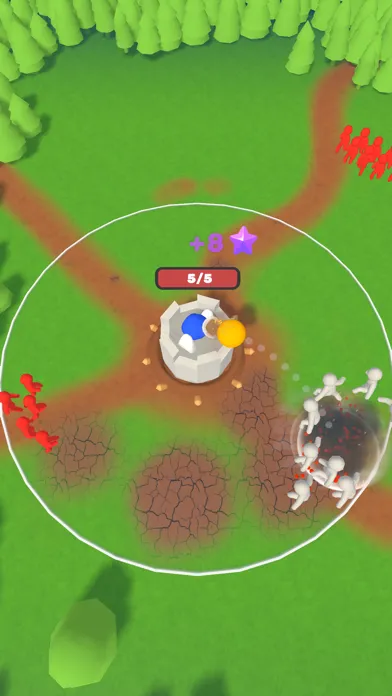 Ảnh chụp màn hình của Circle Cannon
