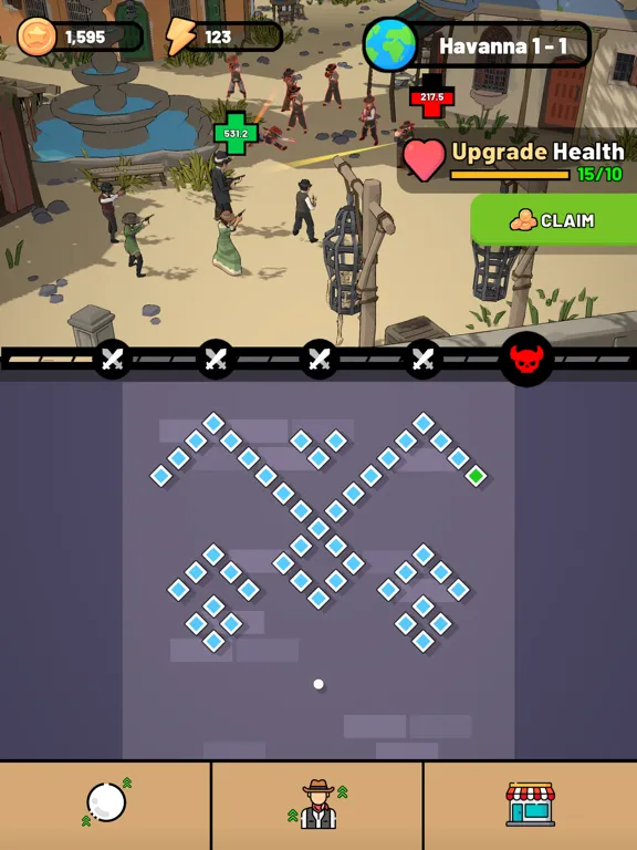 Outbreak: Idle RPG iPad  Screenshots