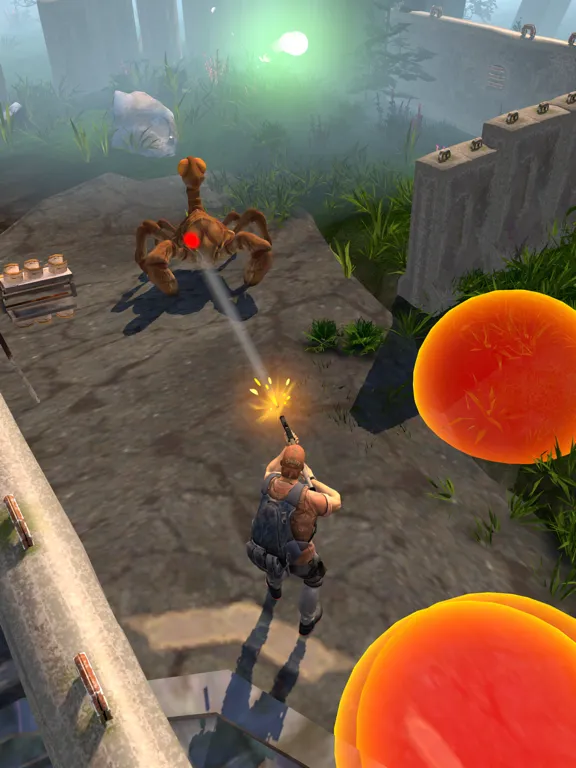 Tangkapan skrin Survival Strike iPad 