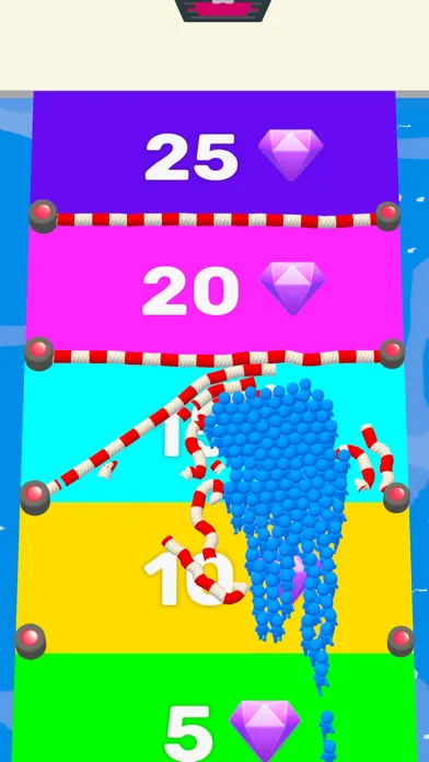 ภาพหน้าจอของ Tangle Run 3D