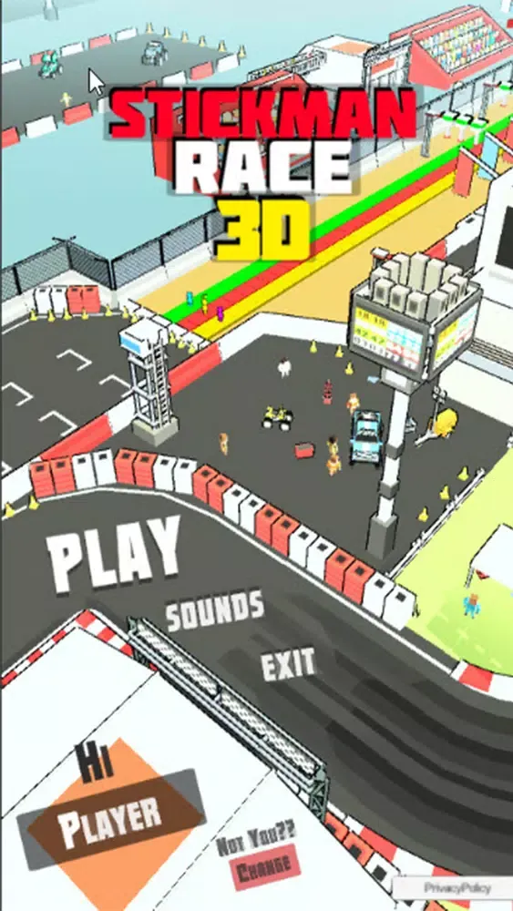 Скриншоты Stickman Epic Race 3D