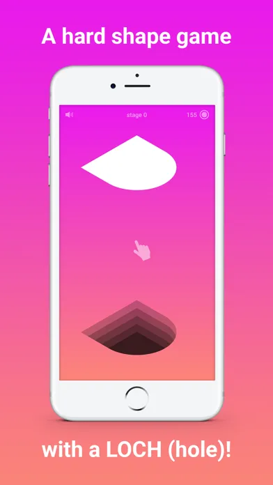 Capturas de tela do LOCH - the hard shape game