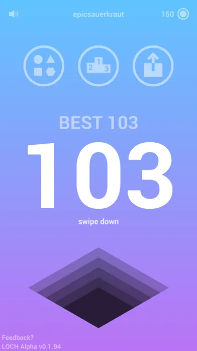 Capturas de tela do LOCH - the hard shape game