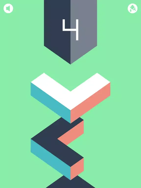 Capturas de pantalla de KLOTZ - endless one tap game iPad 