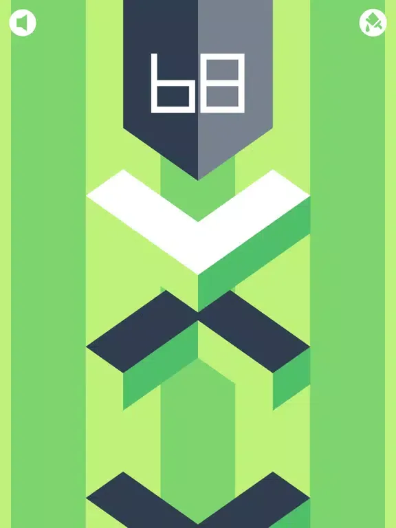 Capturas de pantalla de KLOTZ - endless one tap game iPad 