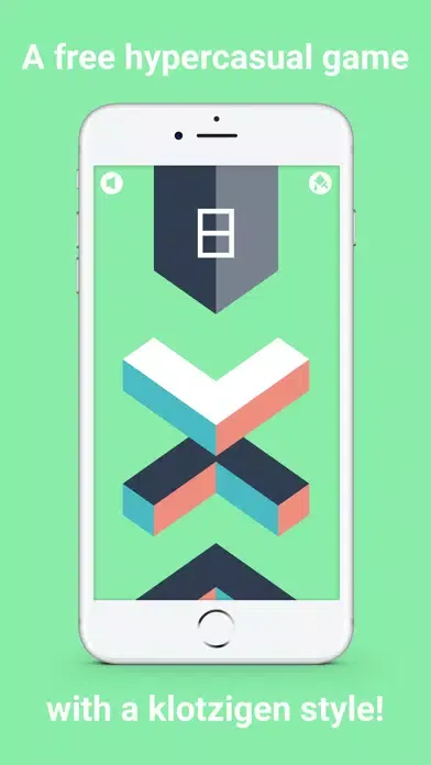 Capturas de pantalla de KLOTZ - endless one tap game