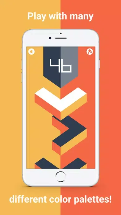 Capturas de pantalla de KLOTZ - endless one tap game