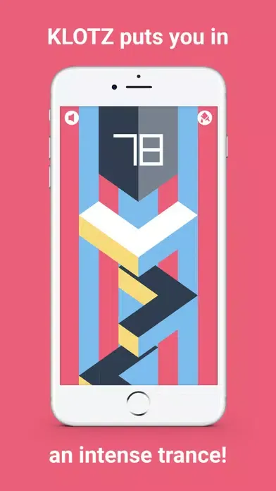 Capturas de pantalla de KLOTZ - endless one tap game