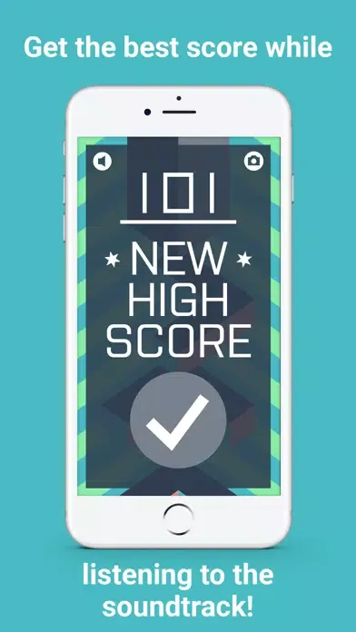 Capturas de pantalla de KLOTZ - endless one tap game
