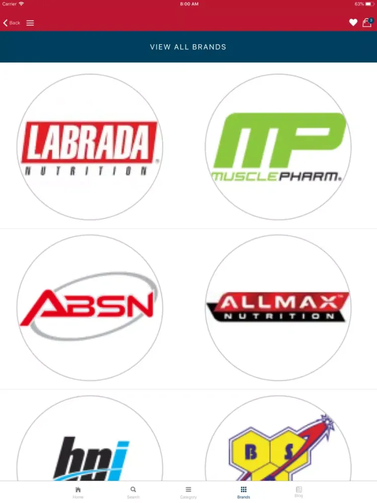 Capturas de pantalla de Epic Store iPad 