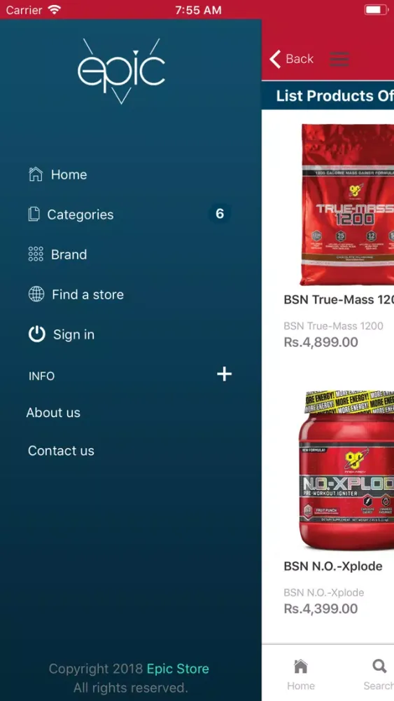 Capturas de pantalla de Epic Store