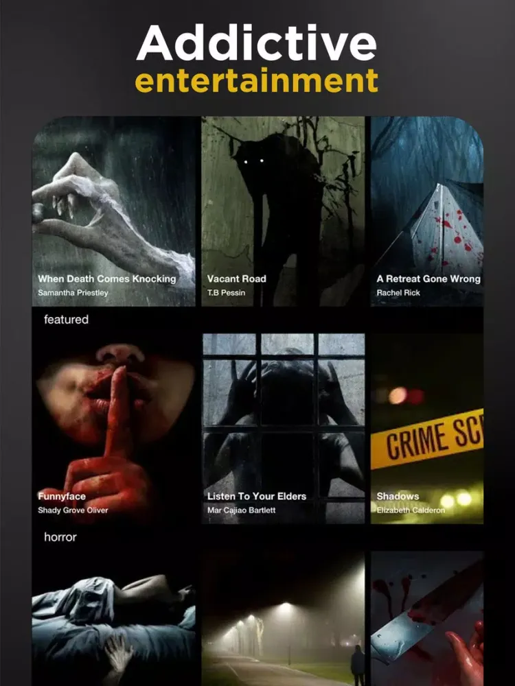 Скриншоты Thrillz: Scary Chat Stories iPad 