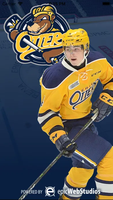 Screenshot di Erie Otters Mobile