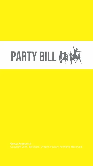 ภาพหน้าจอของ Party Bill