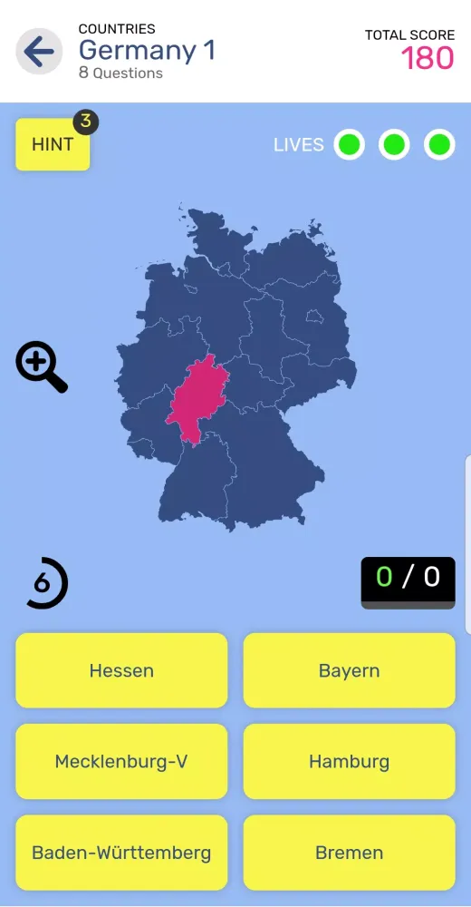 Map Quiz World Geography Screenshots